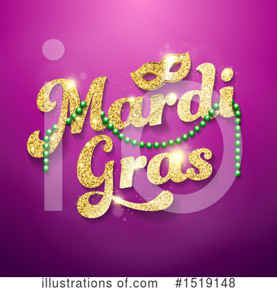 Royalty-Free (RF) Mardi Gras Clipart Illustration by beboy - Stock Sample #1519148