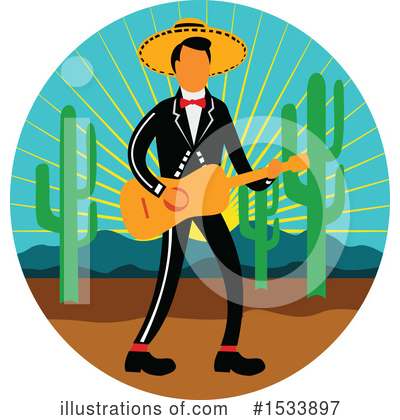 Mariachi Clipart #1533897 by patrimonio