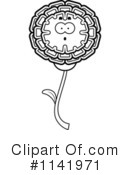 Marigold Clipart #1141971 by Cory Thoman