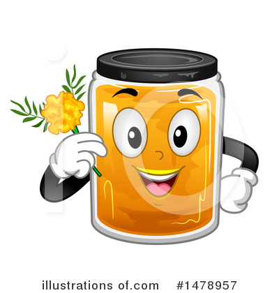 Royalty-Free (RF) Marigold Clipart Illustration by BNP Design Studio - Stock Sample #1478957