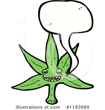 Royalty-Free (RF) Marijuana Clipart Illustration by lineartestpilot - Stock Sample #1183989