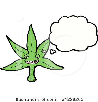 Royalty-Free (RF) Marijuana Clipart Illustration by lineartestpilot - Stock Sample #1229205