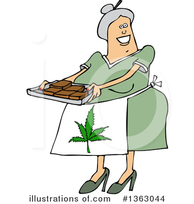 Royalty-Free (RF) Marijuana Clipart Illustration by djart - Stock Sample #1363044