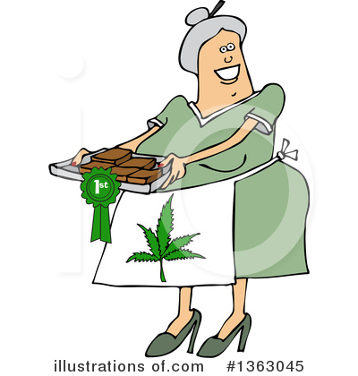Royalty-Free (RF) Marijuana Clipart Illustration by djart - Stock Sample #1363045