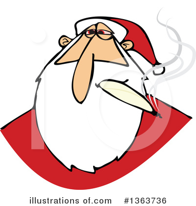 Royalty-Free (RF) Marijuana Clipart Illustration by djart - Stock Sample #1363736