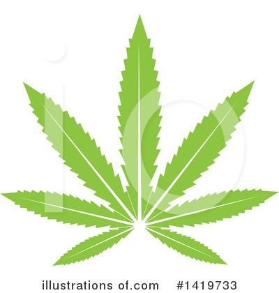 Royalty-Free (RF) Marijuana Clipart Illustration by cidepix - Stock Sample #1419733