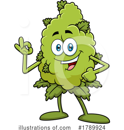 Royalty-Free (RF) Marijuana Clipart Illustration by Hit Toon - Stock Sample #1789924