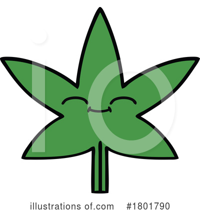 Royalty-Free (RF) Marijuana Clipart Illustration by lineartestpilot - Stock Sample #1801790