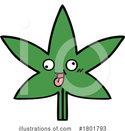 Royalty-Free (RF) Marijuana Clipart Illustration by lineartestpilot - Stock Sample #1801793