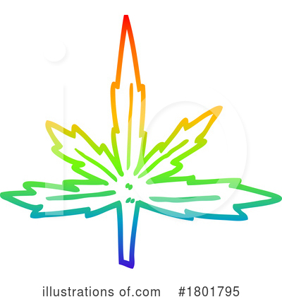 Royalty-Free (RF) Marijuana Clipart Illustration by lineartestpilot - Stock Sample #1801795