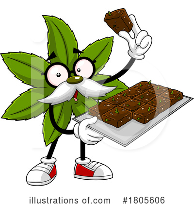 Royalty-Free (RF) Marijuana Clipart Illustration by Hit Toon - Stock Sample #1805606