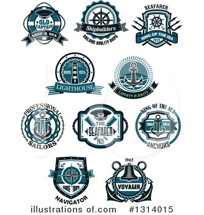 Royalty-Free (RF) Maritime Clipart Illustration by Vector Tradition SM - Stock Sample #1314015