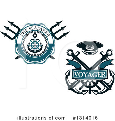 Royalty-Free (RF) Maritime Clipart Illustration by Vector Tradition SM - Stock Sample #1314016