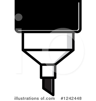 Royalty-Free (RF) Marker Clipart Illustration by Lal Perera - Stock Sample #1242448