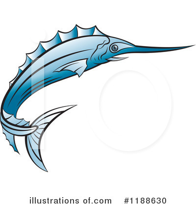 Royalty-Free (RF) Marlin Clipart Illustration by Lal Perera - Stock Sample #1188630