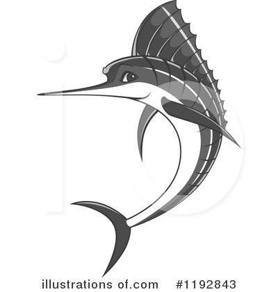 Royalty-Free (RF) Marlin Clipart Illustration by Vector Tradition SM - Stock Sample #1192843