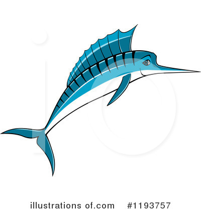Royalty-Free (RF) Marlin Clipart Illustration by Vector Tradition SM - Stock Sample #1193757
