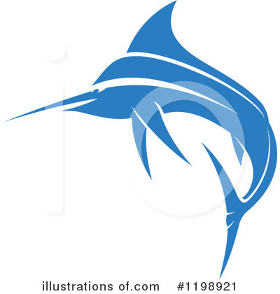 Royalty-Free (RF) Marlin Clipart Illustration by Vector Tradition SM - Stock Sample #1198921