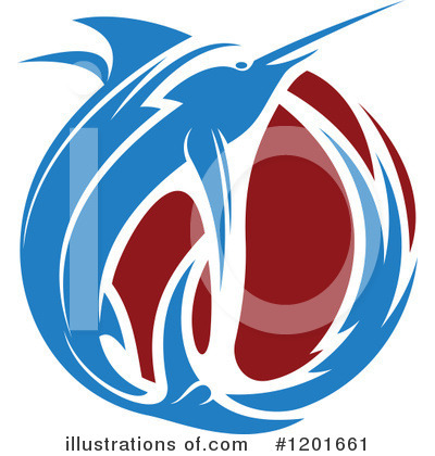 Marlin Clipart #1201661 by Vector Tradition SM