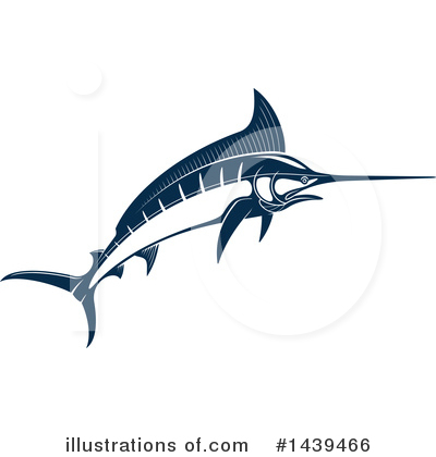Royalty-Free (RF) Marlin Clipart Illustration by Vector Tradition SM - Stock Sample #1439466
