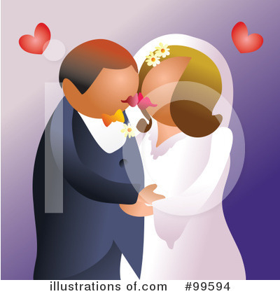 Royalty-Free (RF) Marriage Clipart Illustration by Prawny - Stock Sample #99594