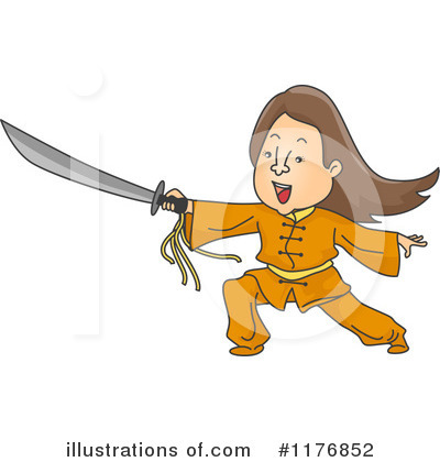 Royalty-Free (RF) Martial Arts Clipart Illustration by BNP Design Studio - Stock Sample #1176852