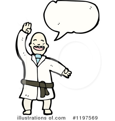 Royalty-Free (RF) Martial Arts Clipart Illustration by lineartestpilot - Stock Sample #1197569