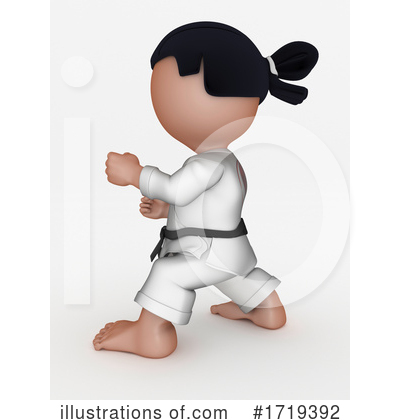 Royalty-Free (RF) Martial Arts Clipart Illustration by KJ Pargeter - Stock Sample #1719392