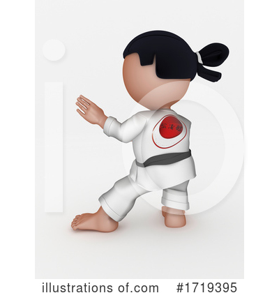 Martial Arts Clipart #1719395 by KJ Pargeter