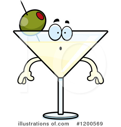 Royalty-Free (RF) Martini Clipart Illustration by Cory Thoman - Stock Sample #1200569