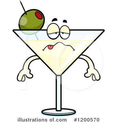 Royalty-Free (RF) Martini Clipart Illustration by Cory Thoman - Stock Sample #1200570