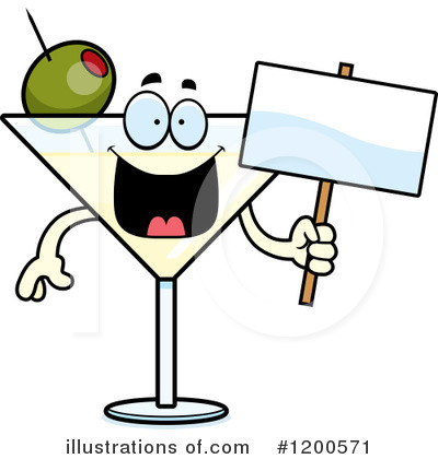 Martini Clipart #1200571 by Cory Thoman
