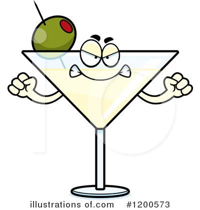 Royalty-Free (RF) Martini Clipart Illustration by Cory Thoman - Stock Sample #1200573
