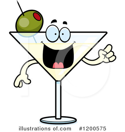 Martini Clipart #1200575 by Cory Thoman
