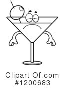 Martini Clipart #1200683 by Cory Thoman