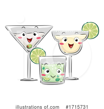 Royalty-Free (RF) Martini Clipart Illustration by BNP Design Studio - Stock Sample #1715731