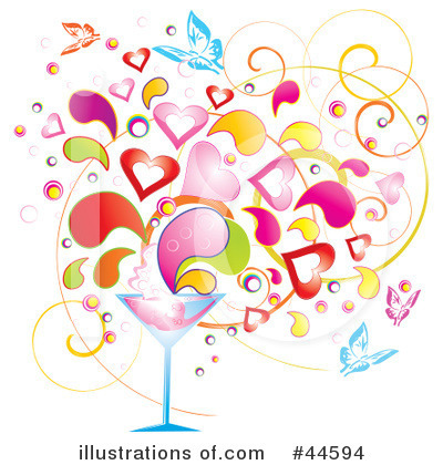 Hearts Clipart #44594 by MilsiArt