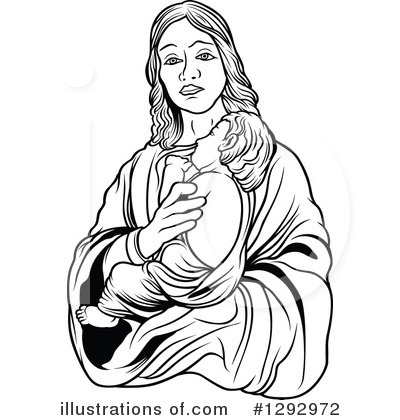 Royalty-Free (RF) Mary Clipart Illustration by dero - Stock Sample #1292972