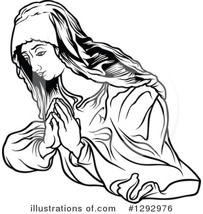 Virgin Mary Clipart #1292976 by dero