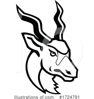 Antelope Clipart #1724791 by patrimonio