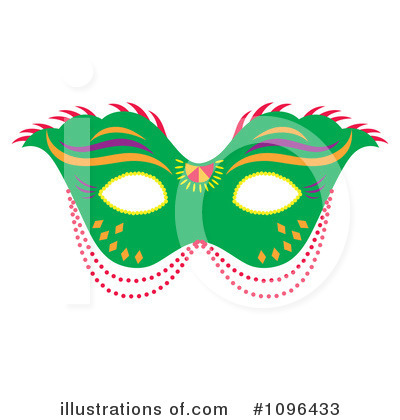 Royalty-Free (RF) Mask Clipart Illustration by Cherie Reve - Stock Sample #1096433