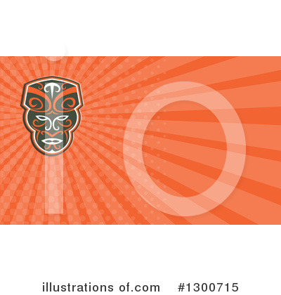 Tribal Mask Clipart #1300715 by patrimonio
