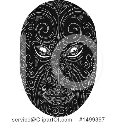 Royalty-Free (RF) Mask Clipart Illustration by patrimonio - Stock Sample #1499397