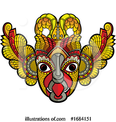 Royalty-Free (RF) Mask Clipart Illustration by Lal Perera - Stock Sample #1684151