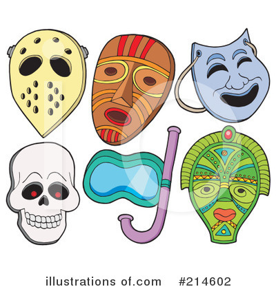 Tribal Mask Clipart #214602 by visekart