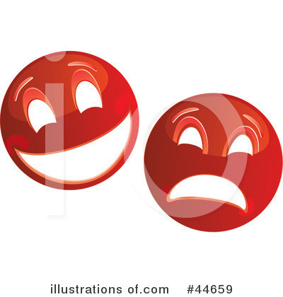 Royalty-Free (RF) Masks Clipart Illustration by MilsiArt - Stock Sample #44659