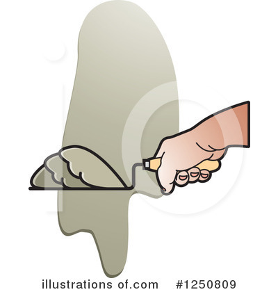 Royalty-Free (RF) Masonry Clipart Illustration by Lal Perera - Stock Sample #1250809
