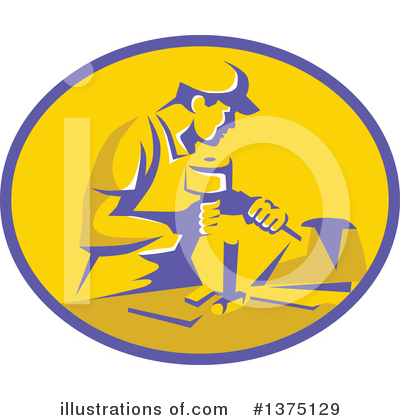 Royalty-Free (RF) Masonry Clipart Illustration by patrimonio - Stock Sample #1375129