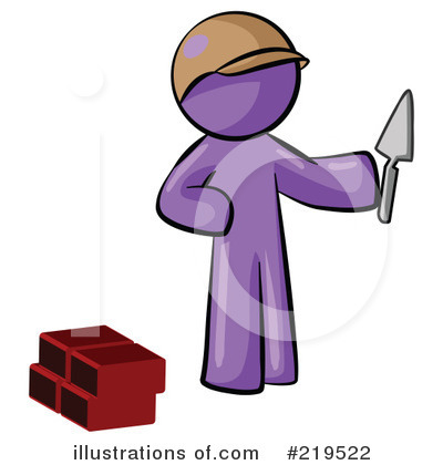 Bricklaying Clipart #219522 by Leo Blanchette