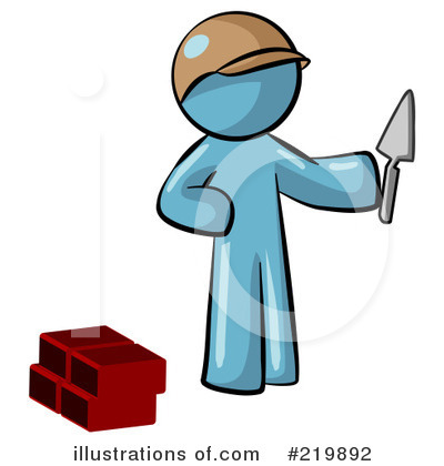Bricklaying Clipart #219892 by Leo Blanchette